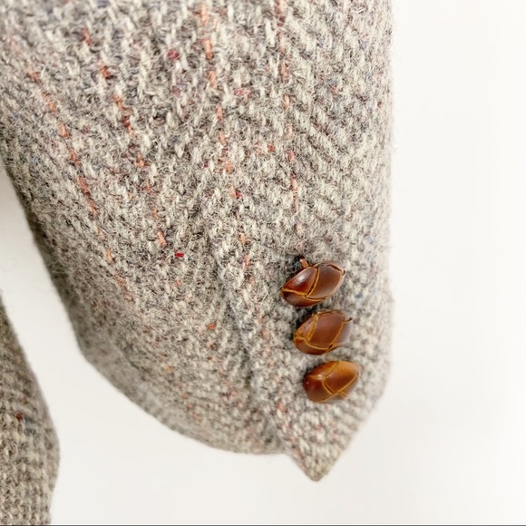 RICHARD EVANS Vintage Tweed Blazer Sz 14 - Picture 10 of 10